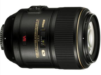 Nikon 105 MM f/2.8G AF-S VR II Micro Lens