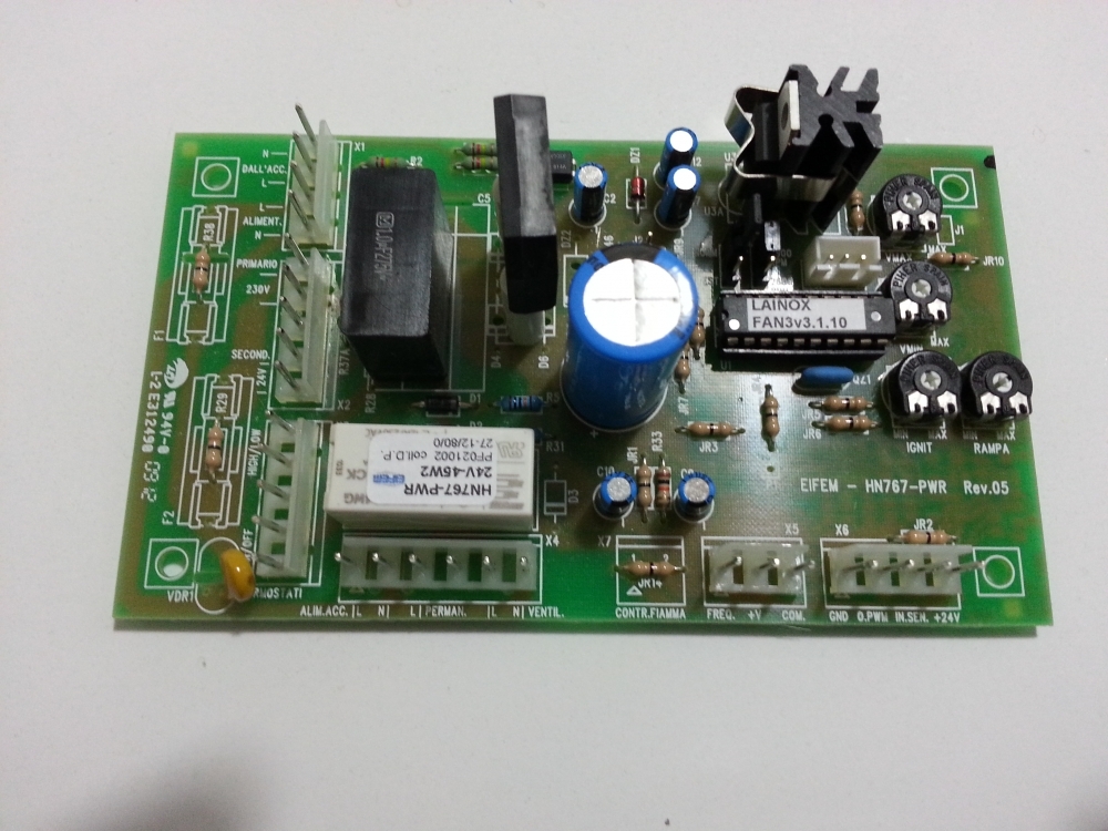Lainox Ventilatör Kontrol Kartı (Lainox Servis)