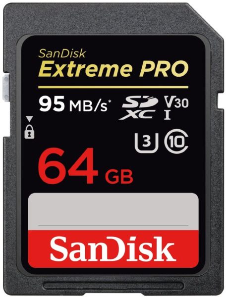 Sandisk Extreme Pro 64GB 95MB/s SD Hafıza Kartı
