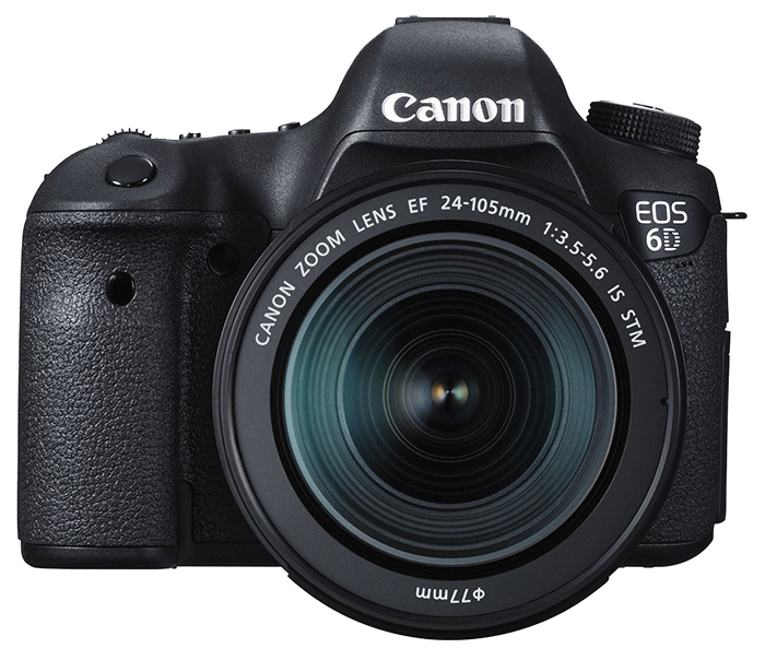 Canon EOS 6D 24-105mm IS STM Lens