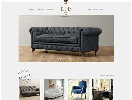 Kodeks Mobilya Web Tasarım