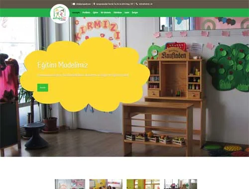 Anaokulu Web Sitesi