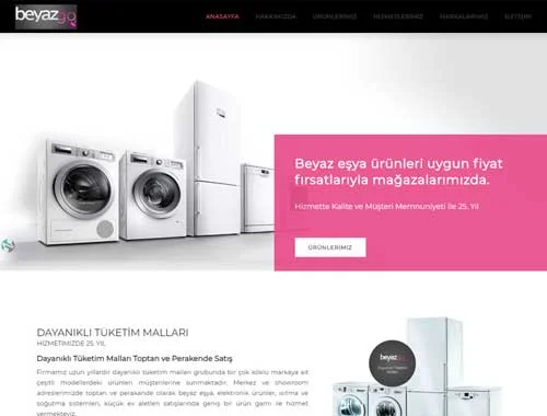 Beyaz Eşya Web Sitesi