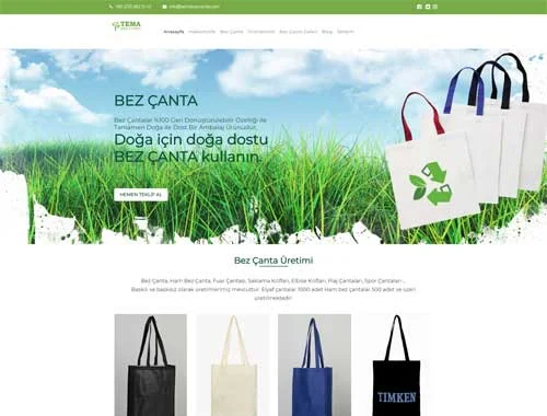Bez Çanta Web Sitesi