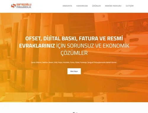 Matbaa Web Tasarım