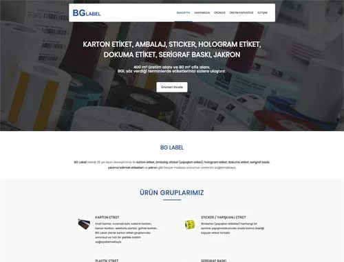 Matbaa Web Tasarım