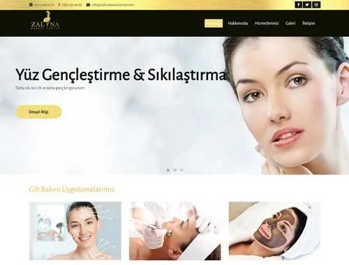 Güzellik Merkezi Web Tasarım