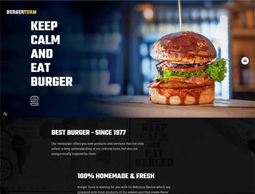 Burger Web Tasarım