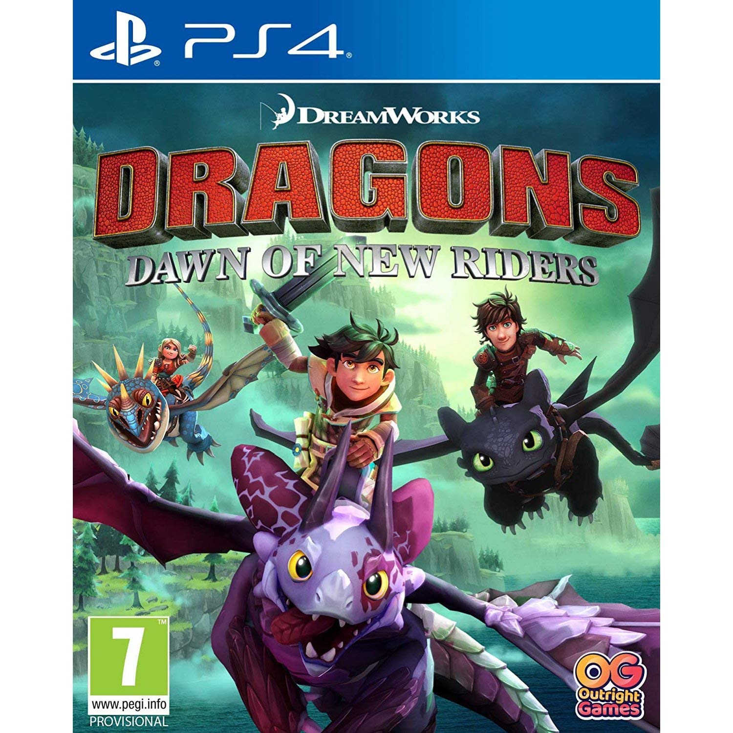 PS4 DreamWorks Dragons Dawn of New Riders