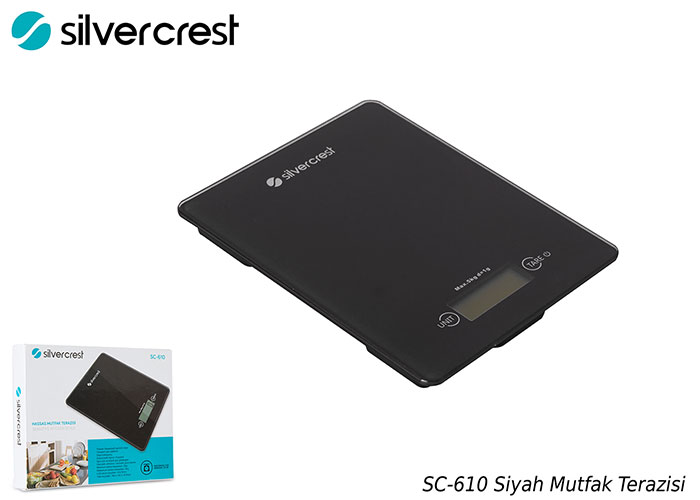 Silvercrest SC-610 Hassas Mutfak Terazisi