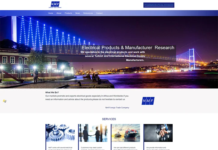 Nmf Dış Ticaret Web Tasarım