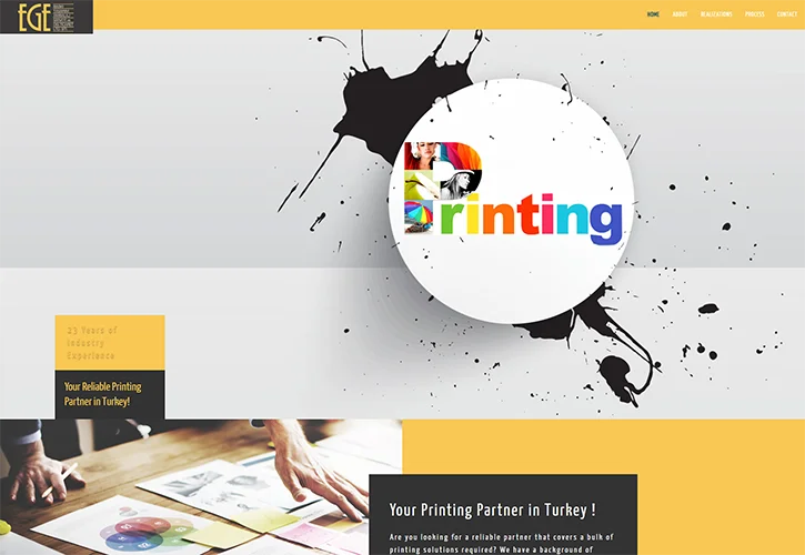 Ege Baskı Web Tasarım