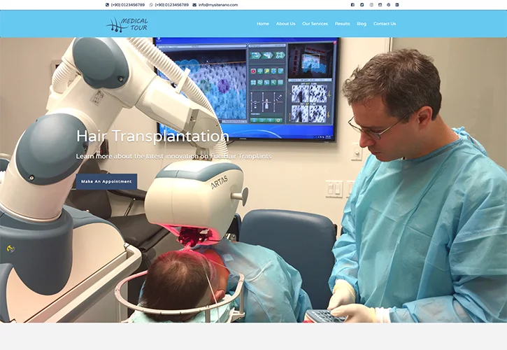 Medical Tour Web Tasarım