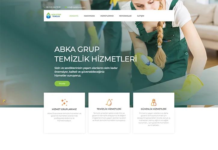 Abka Grup Web Tasarım