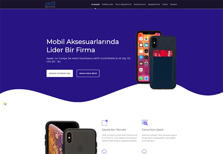 Aktfi Elektronik Web Tasarım