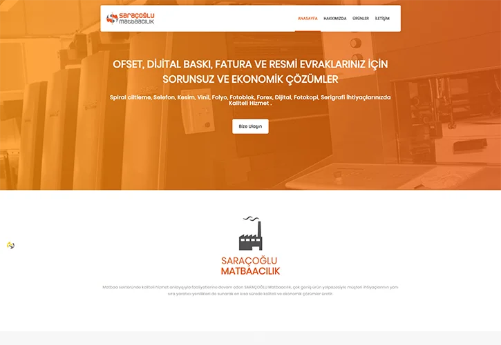 Saraçoğlu Web Tasarım