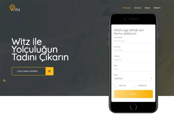 Witz Taşımacılık Web Tasarım