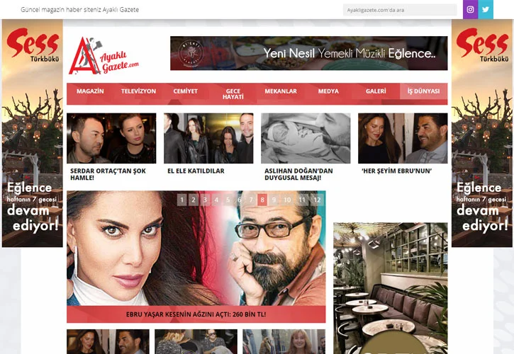 Ayaklı Gazete Web Tasarım