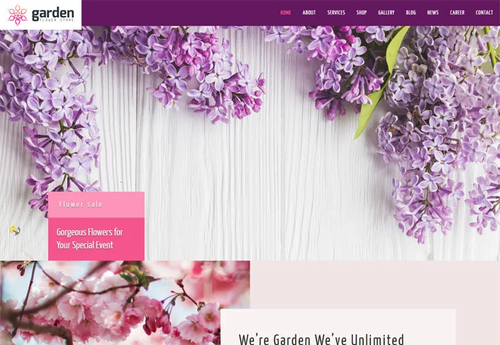 Sera Çiçekçilik-Organizasyon Web Tasarım
