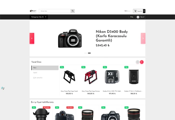 Puro Aksesuarları E-ticaret Sitesi