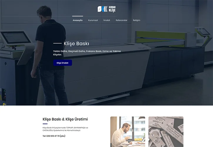 Matbaa Web Sitesi