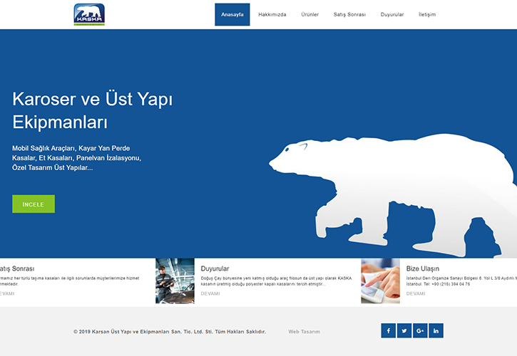 Karoser Web Tasarım