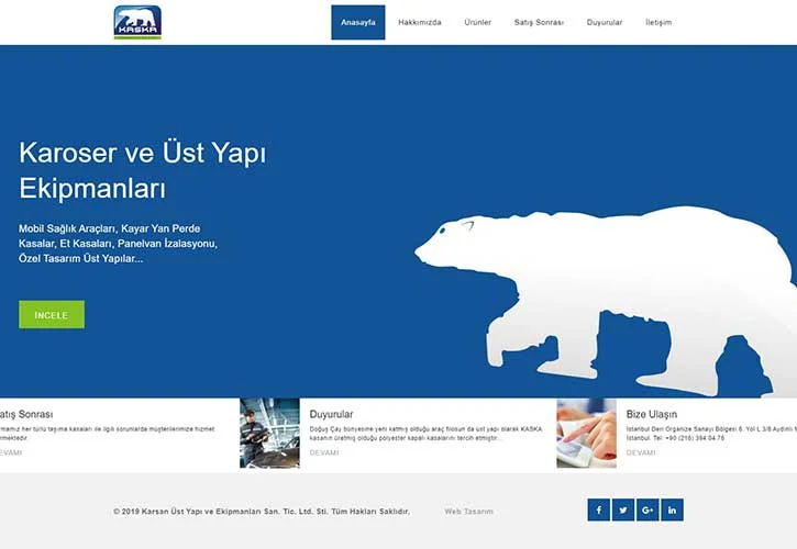 Karoser Web Sitesi