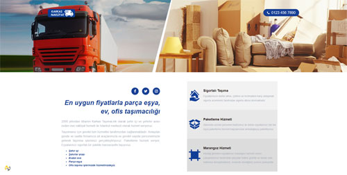 Nakliyat Web Sitesi
