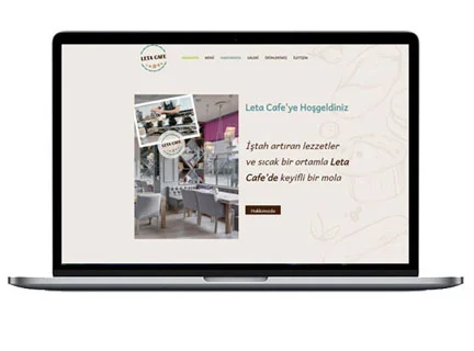 cafe web tasarım