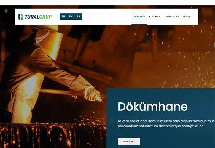 Projelendirme ve İmalat Danışmanlığı Web Sitesi