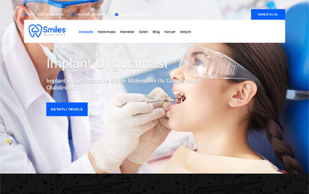 Diş Kliniği Web Tasarım