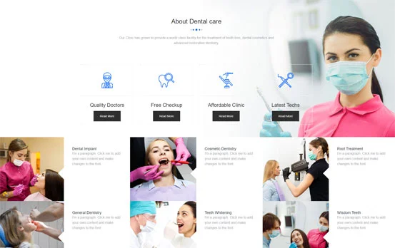 Diş Kliniği Web Tasarımı