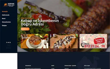 Lokanta Web Sitesi