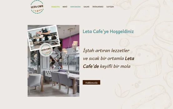 Cafe Web Tasarım