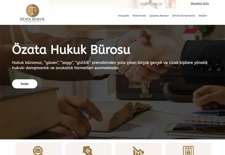 Hukuk Bürosu Web Tasarımı