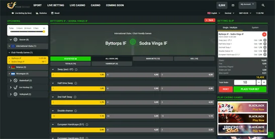 Green Theme Sports More Odds