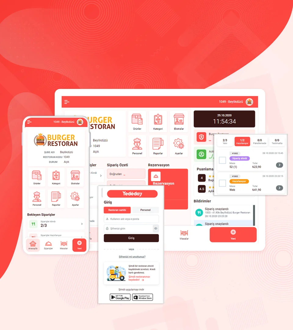 Online Yemek Sipariş Sistemi