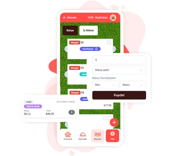 Restoran Masa Siparişi Yönetimi