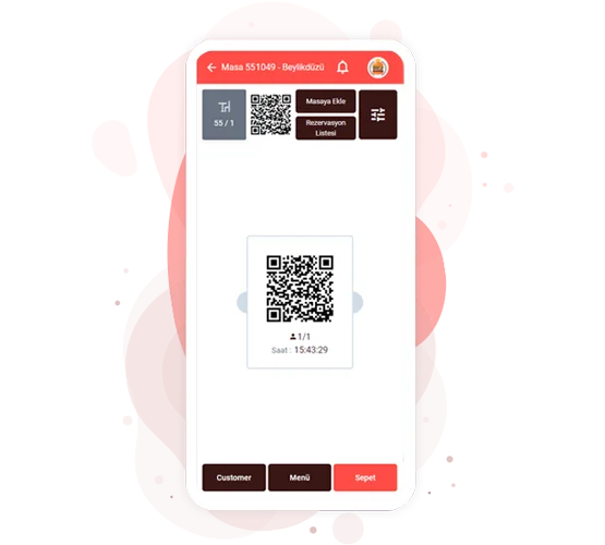 Foodemp Anwendungsoberfläche