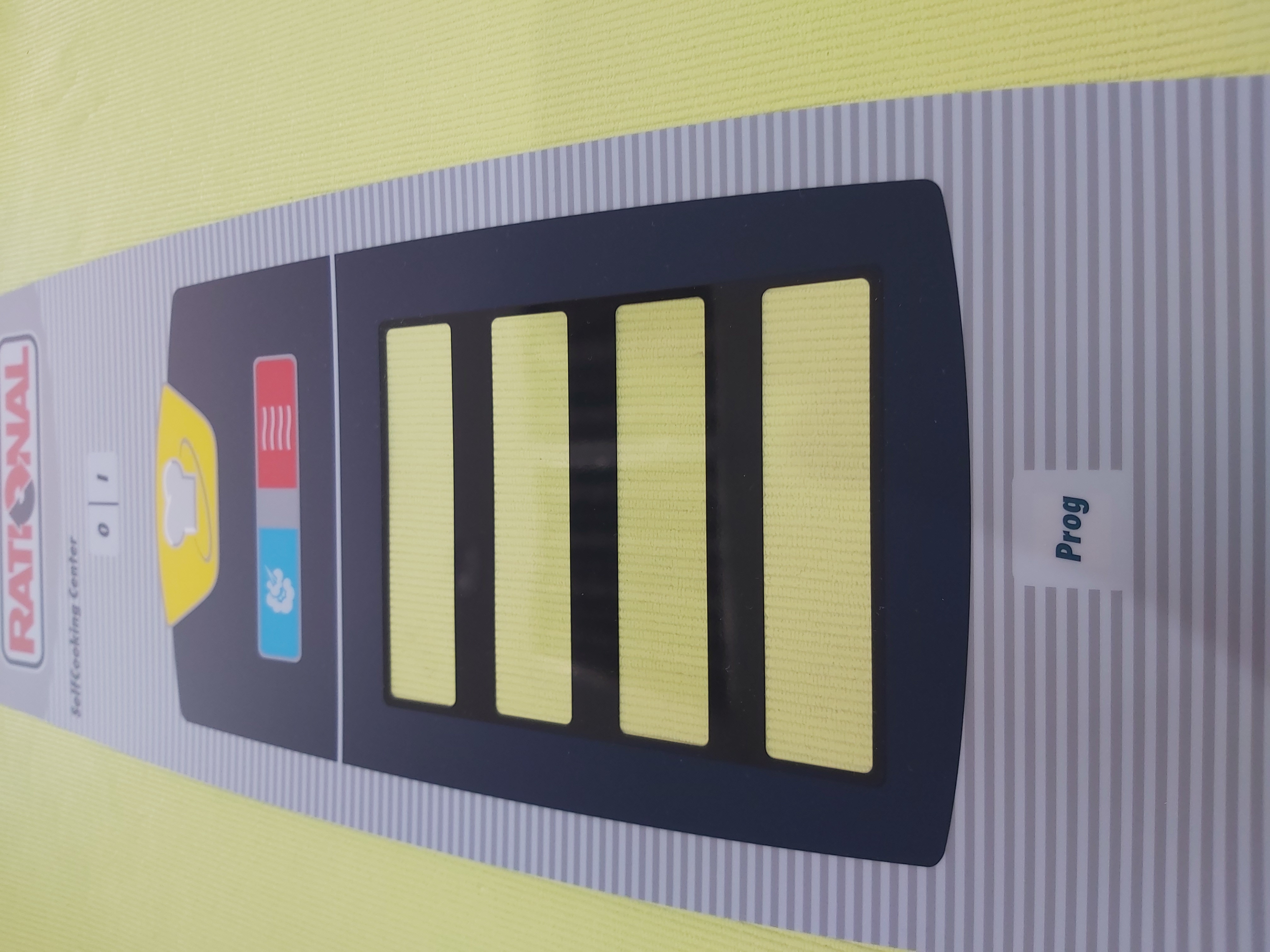 Rational Fırın Scc Ekran Panel Serigrafı (Rational yedek parça)