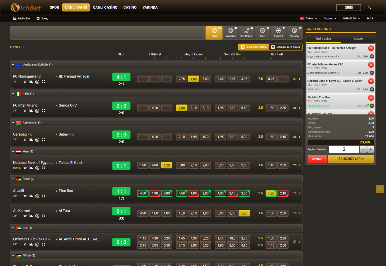 Sportbetting White Label Solution