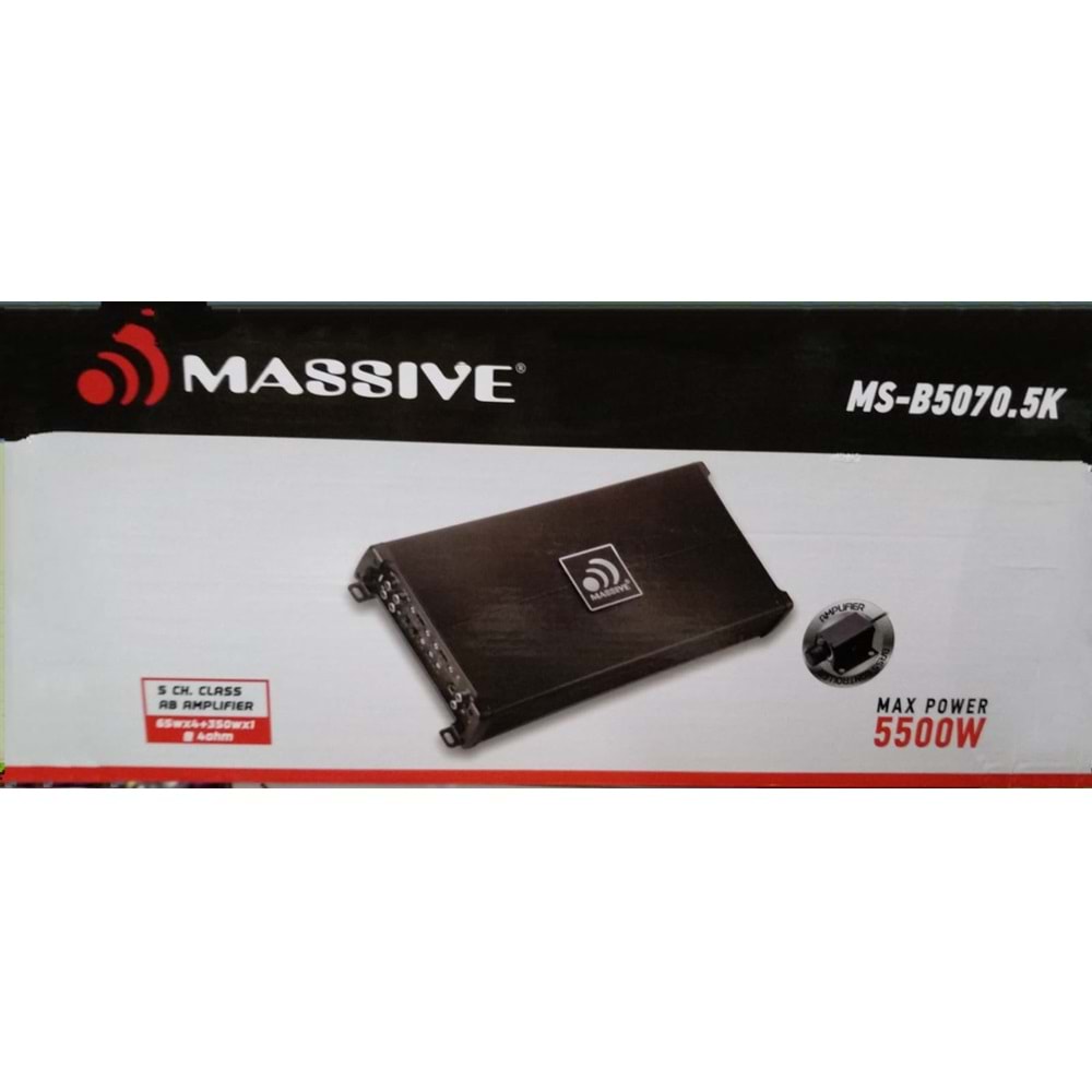 MASSIVE MS-B5070.5K OTO AMPLIFIKATOR