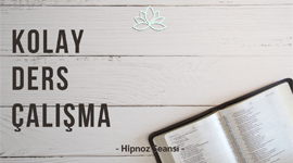 KOLAY DERS ÇALIŞMA VE HATIRLAMA - HER GECE UYUMADAN ÖNCE