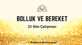 BOLLUK ve BEREKET ÇALIŞMASI (21 GÜN)