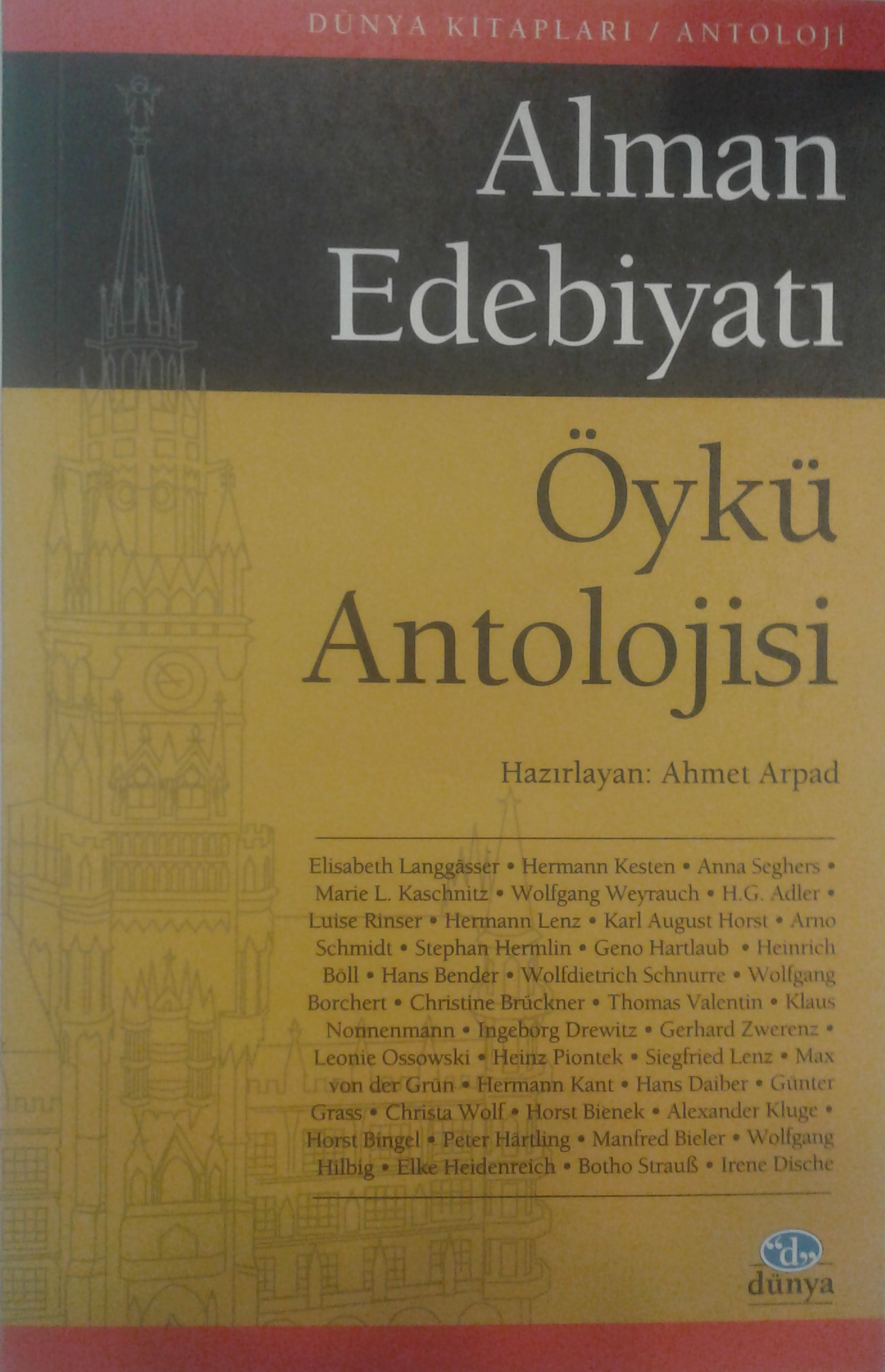 Alman Edebiyatı Öykü Antolojisi