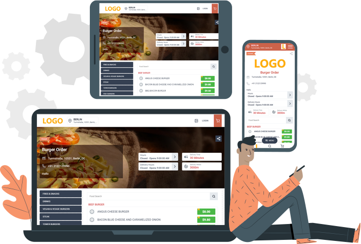 Gastronomie Website