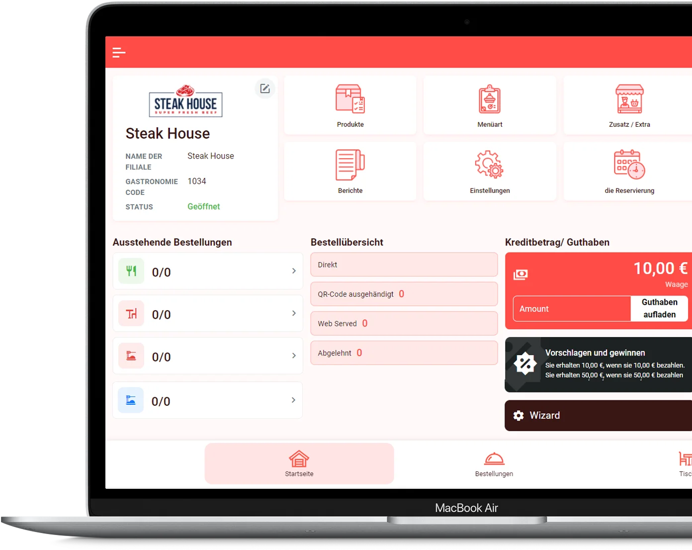 foodemp admin system