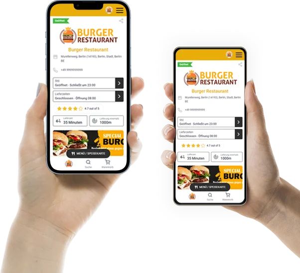 restaurant ordering app