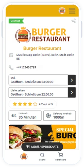 Burger Ordering System