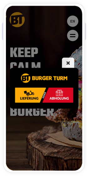 Burger Restaurant Website